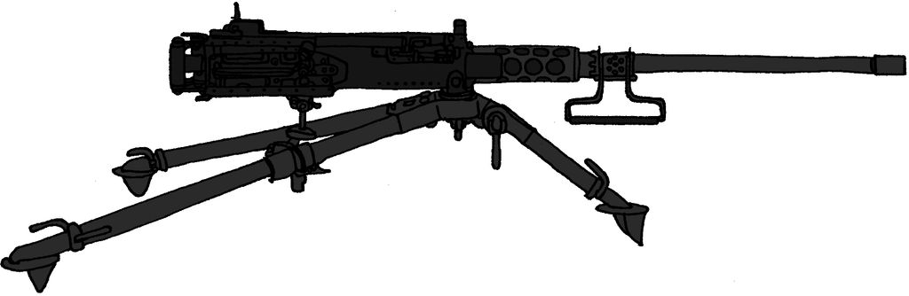 Machine Gun Deviantart M2HB Machine Gun by historymaker1986 on DeviantArt