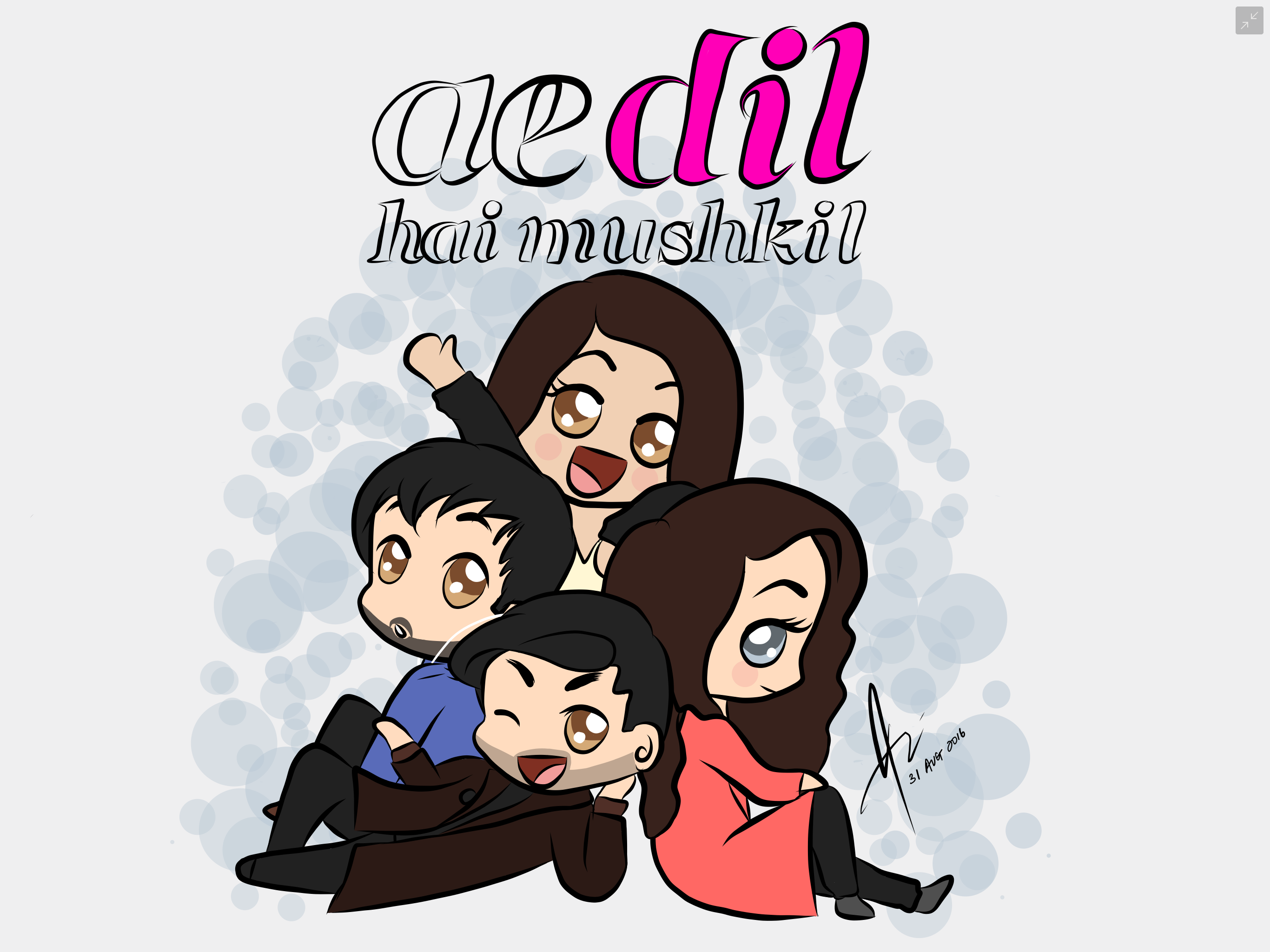Ae Dil Hai Mushkil by isnani on DeviantArt Ae Dil Hai Mushkil by isnani on DeviantArt