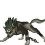 Wolf Link without Midna