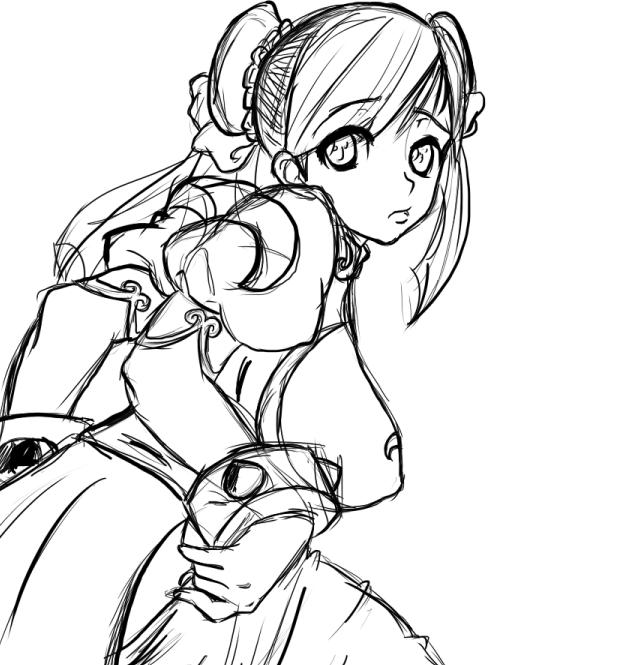 Chun-Li sketch