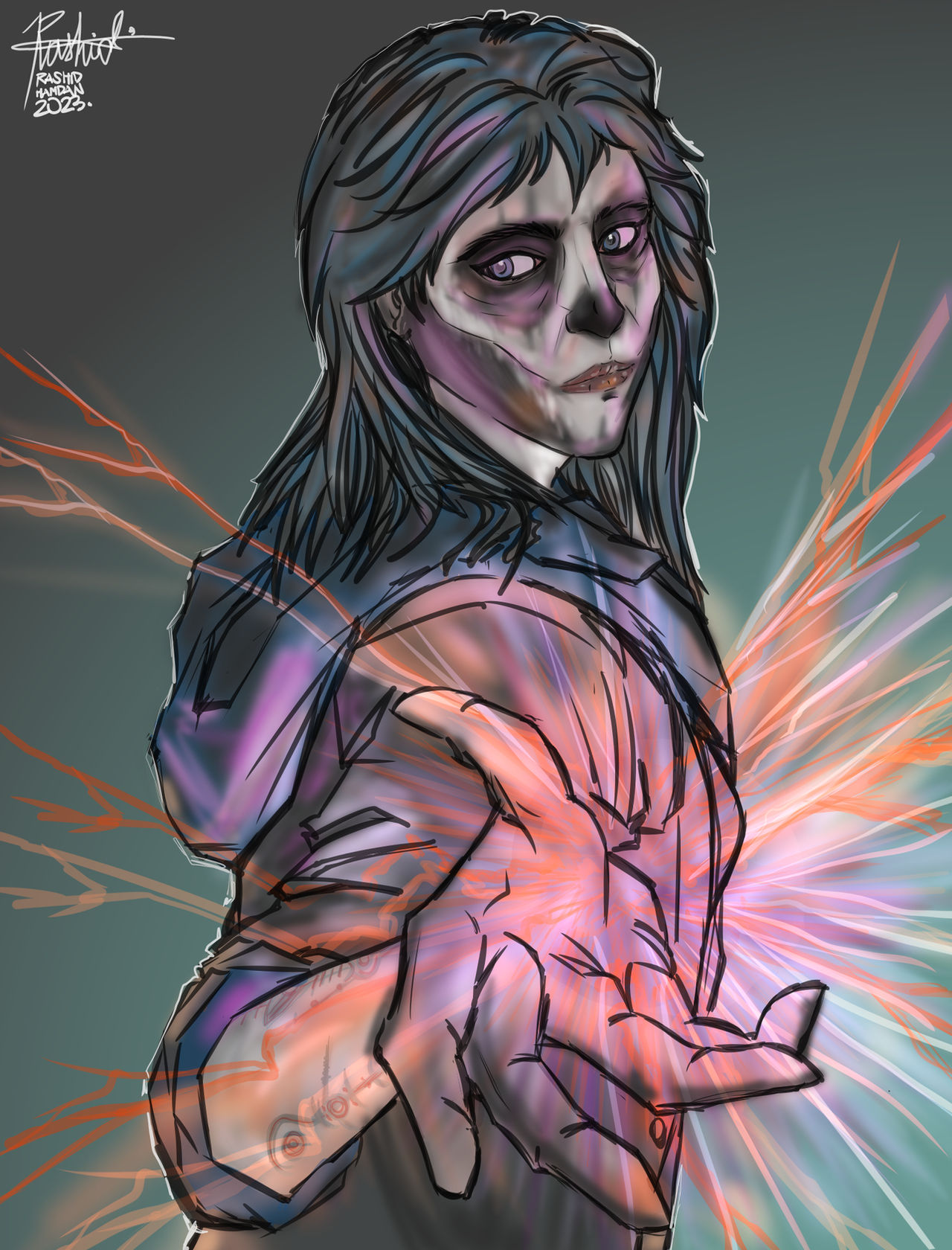 Death Rock Roxy Drawing Roxy by hamdanbroart on DeviantArt