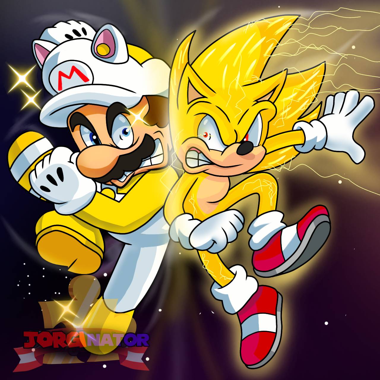 Mario and Sonic fans for some reason: by Jorgin-ator on DeviantArt