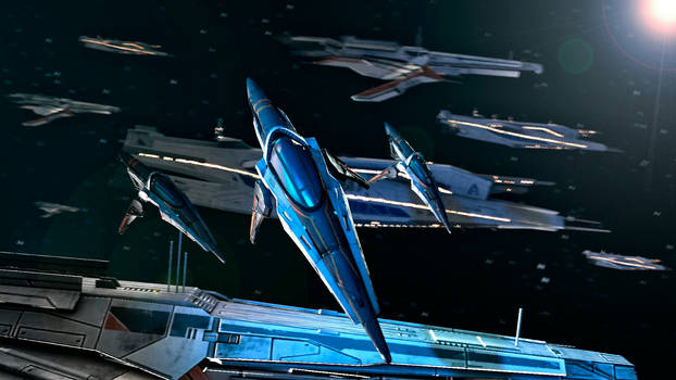 Mass Effect - Alliance/Turian Fleet