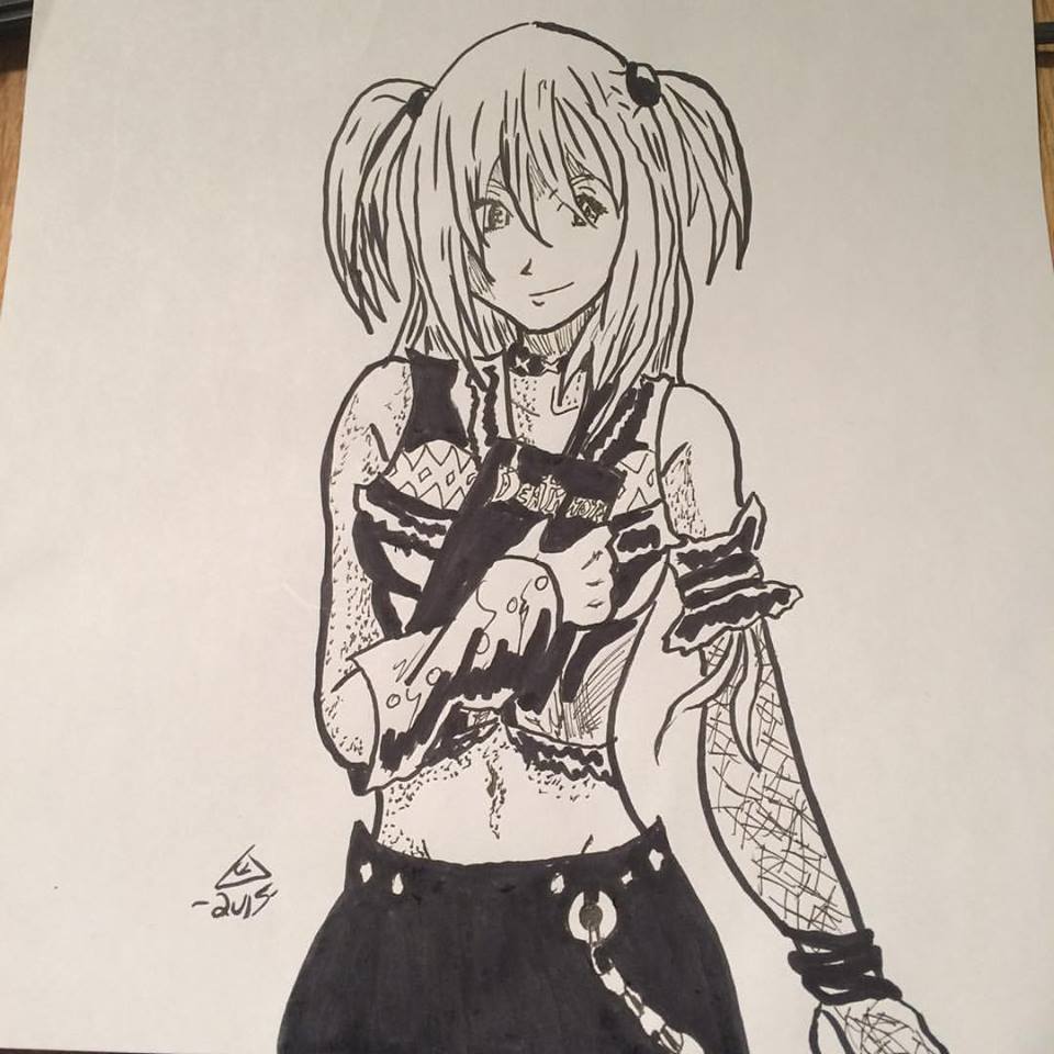 Inktober 2015 Day 3- Amane Misa