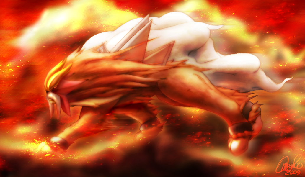 Entei's Fury