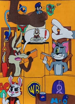 Wile E. Coyote vs Tom Cat