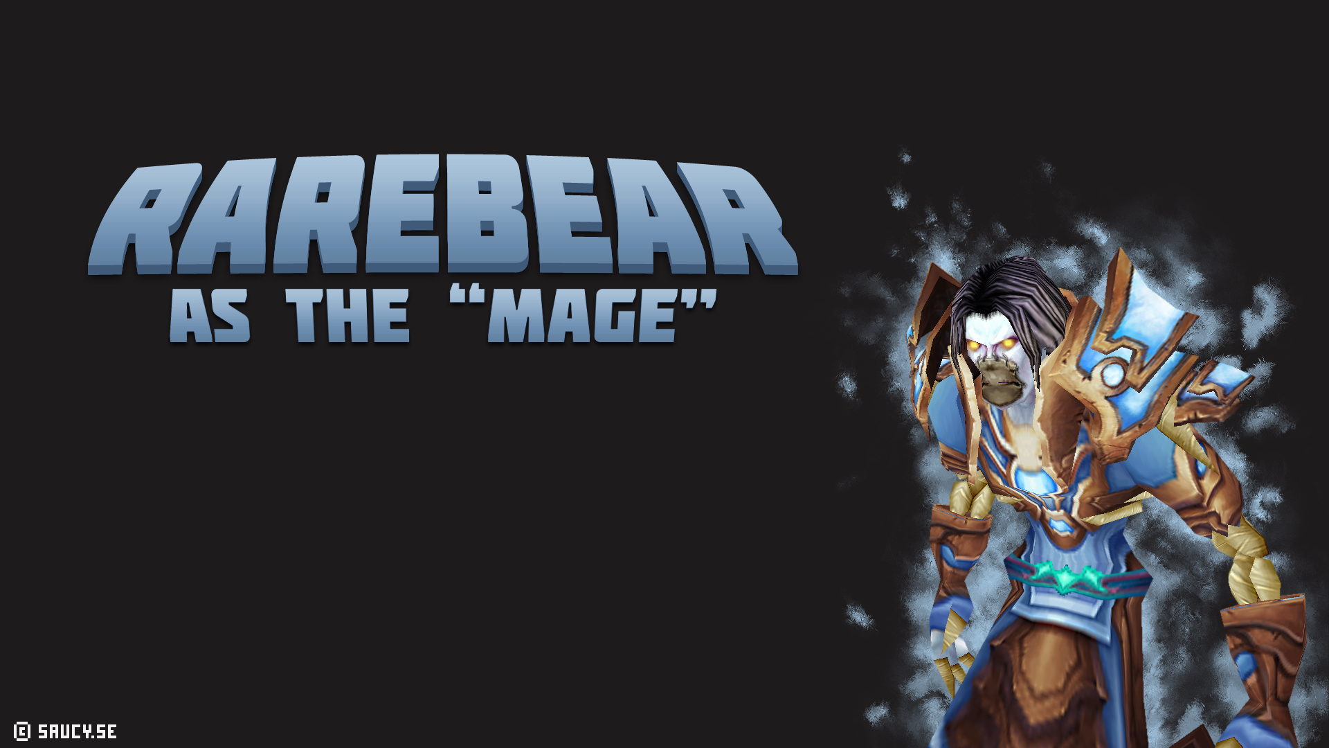 Rarebear the Mage by NinjaSaus