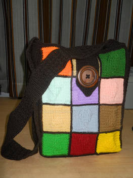 Granny Square Sling Bag