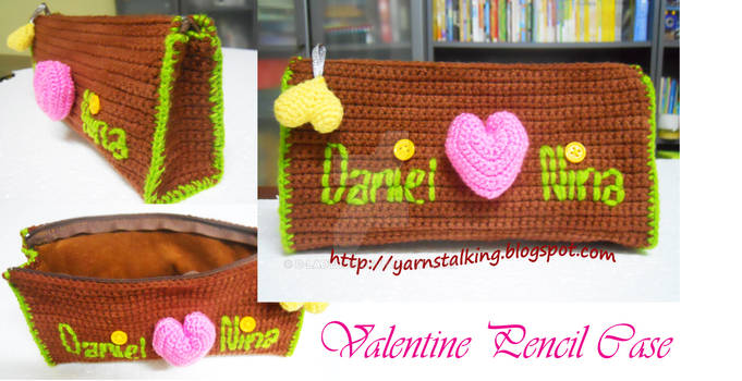 Valentine Pencil Case