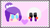 Ballora x Puppet Stamp by MinoPastel