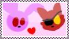 Bonnie X Foxy Stamp by MinoPastel