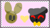 PlushTrap x Nightmare Stamp by MinoPastel