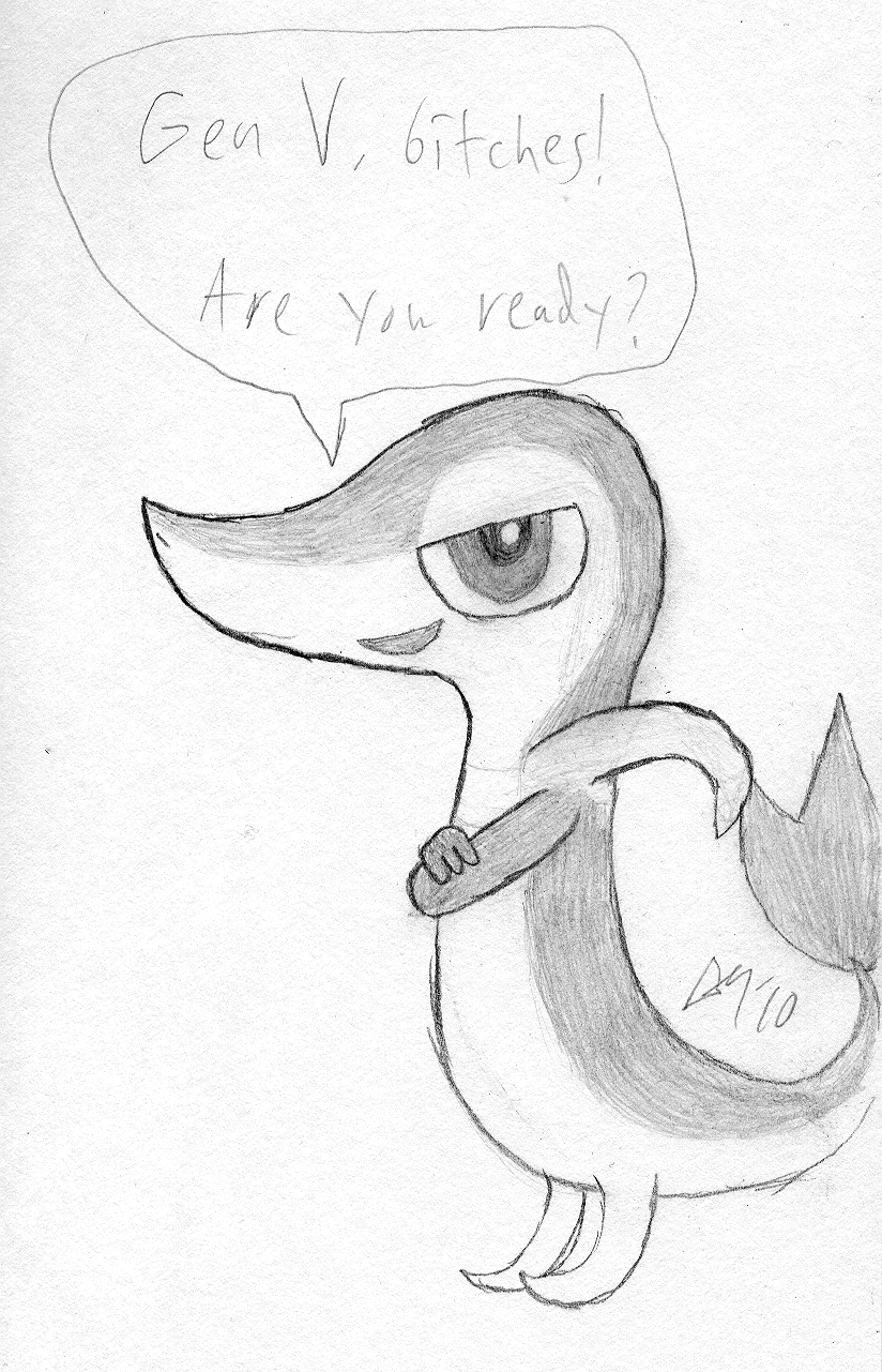 Snivy Speed-Art