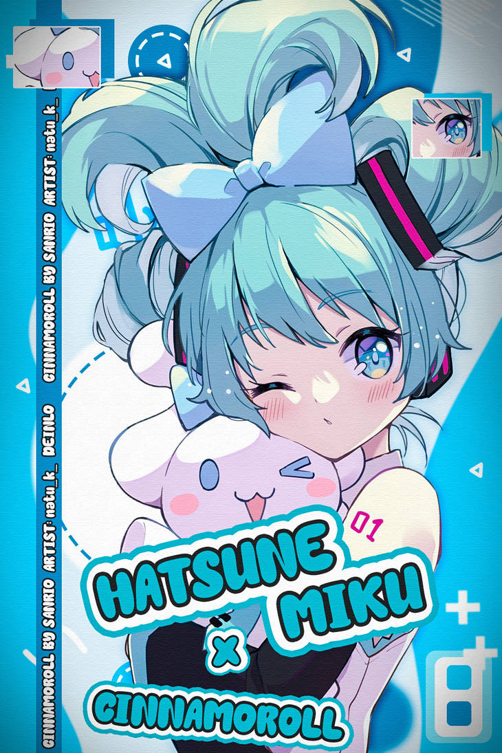 Hatsune Miku poster by DeInLo on DeviantArt