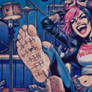 Metal Girl Tickling