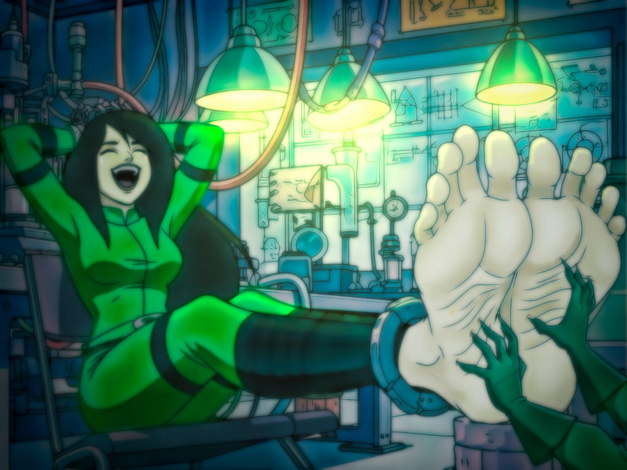 Shego Tickling Torture by pepecoco on DeviantArt