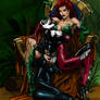 Ivy, Harley and Catwoman