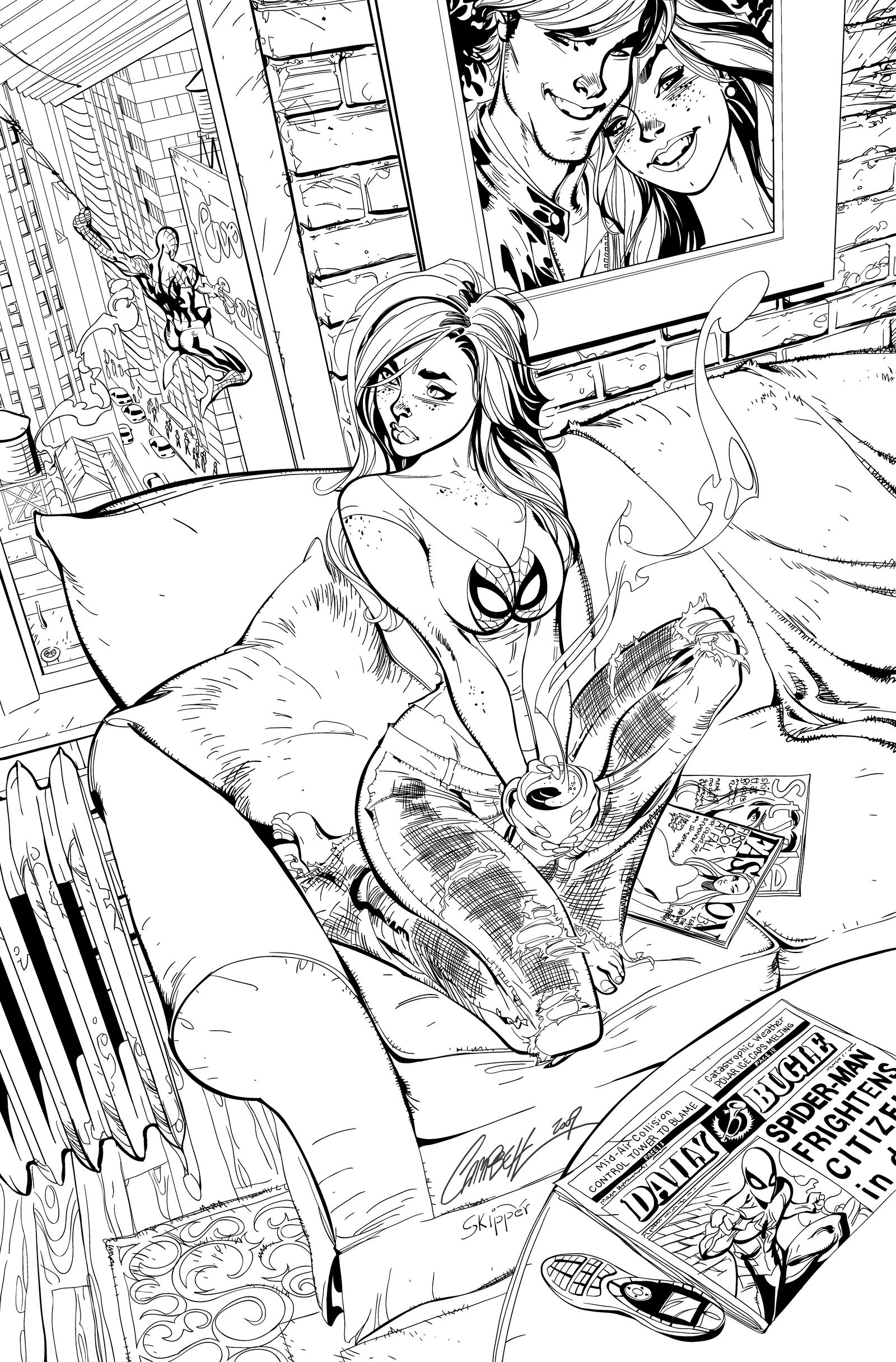 Mary Jane - Inks