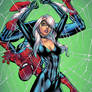 Black Cat and Spiderman