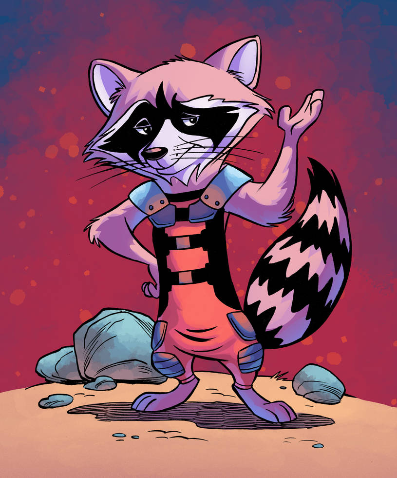 Rocket Raccoon by J-Skipper on DeviantArt