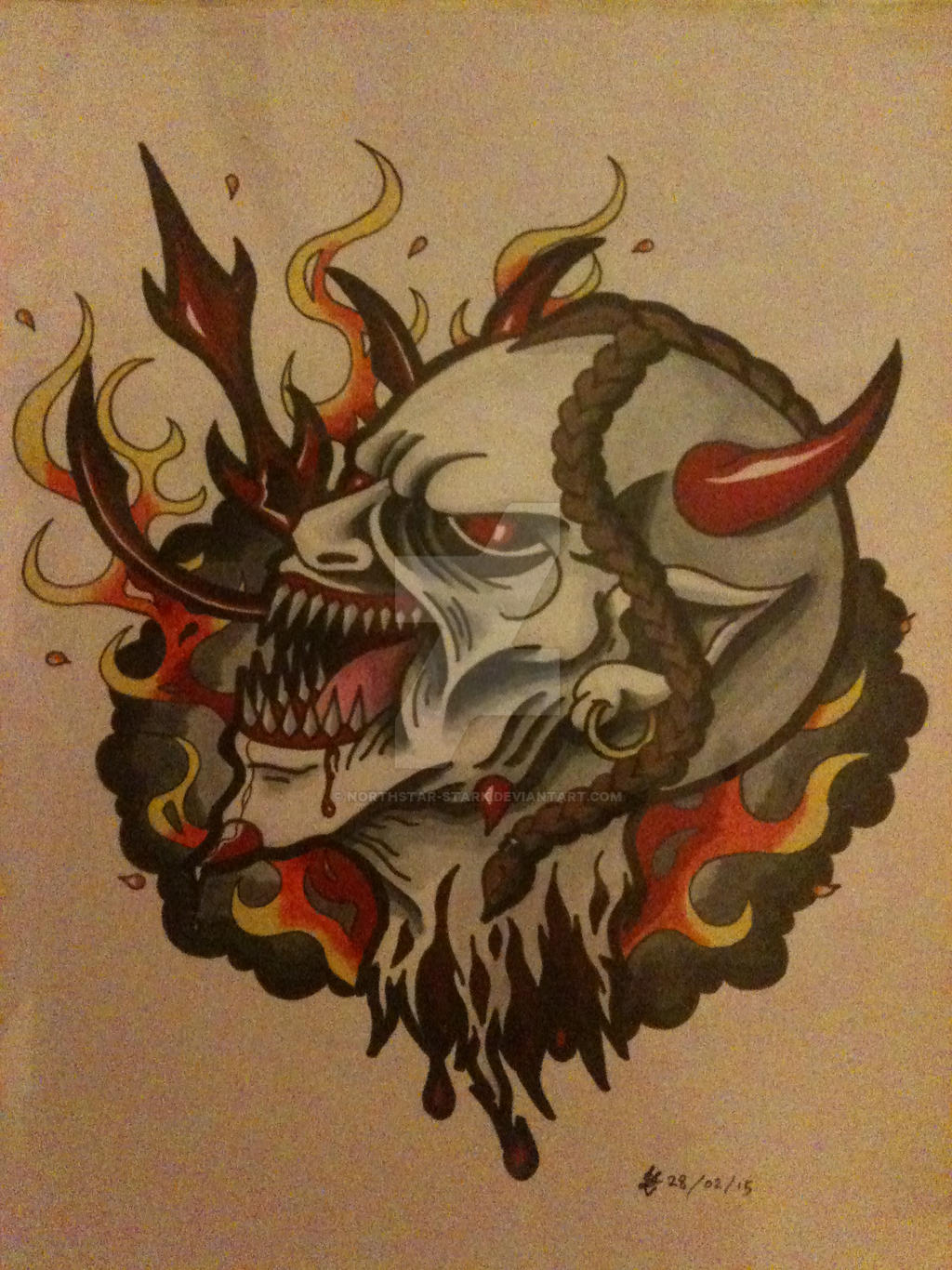 Creative Demon Cool Demon Design by Northstar-Stark on DeviantArt
