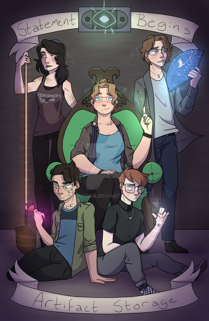 Artifact Storage Senior Staff (COMMISSION) by RainyOak on DeviantArt