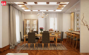 D villa ground floor dining