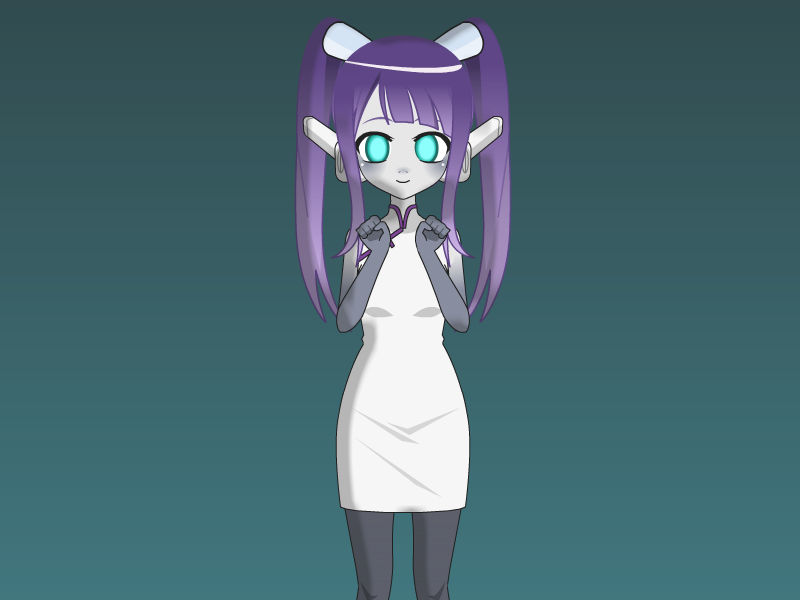 Metaskei Robot Girl {Kisekae} by GracefulGrave on DeviantArt