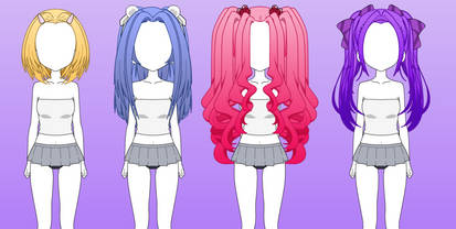 :: Gorgeous Hair Sets 5 {EXPORTS} ::