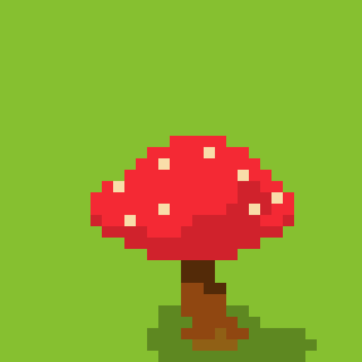 Mushroom pixel art study #2 (32x32) by 20pe on DeviantArt