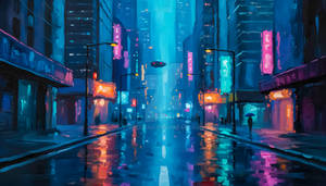 Neon Silence Avenue