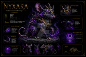 Nyxara, sovereign of shadow currents