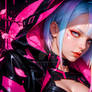 Sakura Hooded Portrait