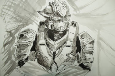 Halo 3 Hayabusa Sketch