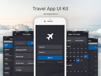 Travel App - UI Kit