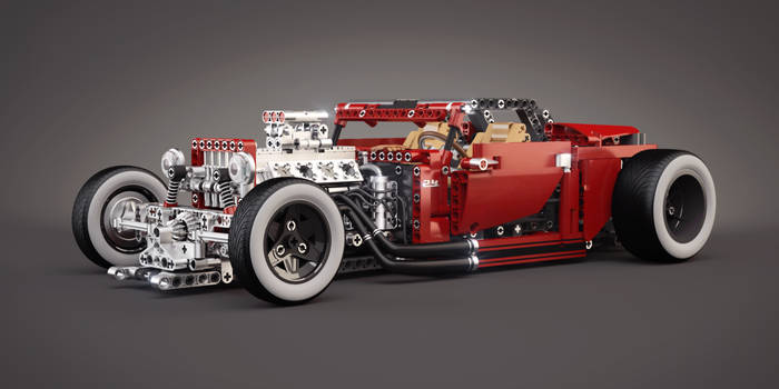 LEGO 8070 (B model) - Hot Rod - Tuning