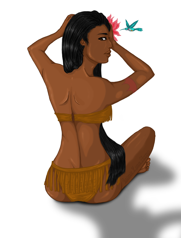 Pocahontas Pin-Up