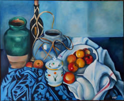 Still Life with Apples (reproduction)