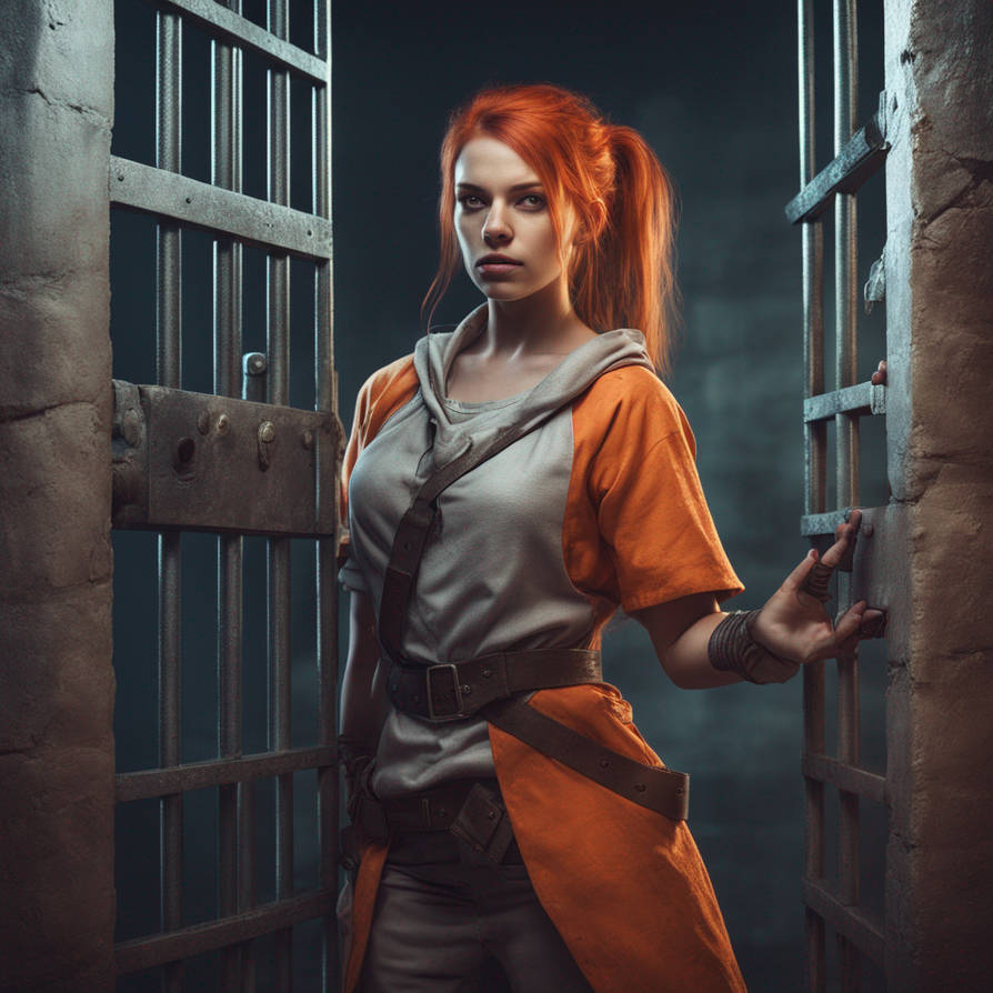 Female Inmates Animation Young woman in prison by ronaldb8179 on DeviantArt