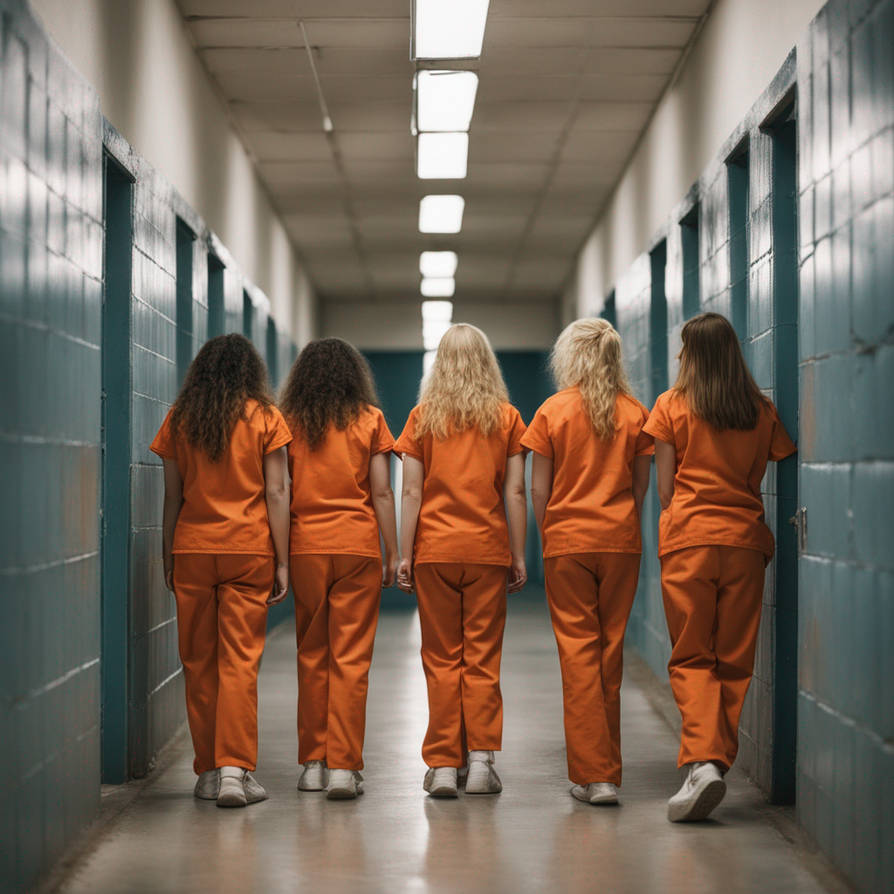 Female Inmates Animation Several young females in prison by ronaldb8179 on DeviantArt