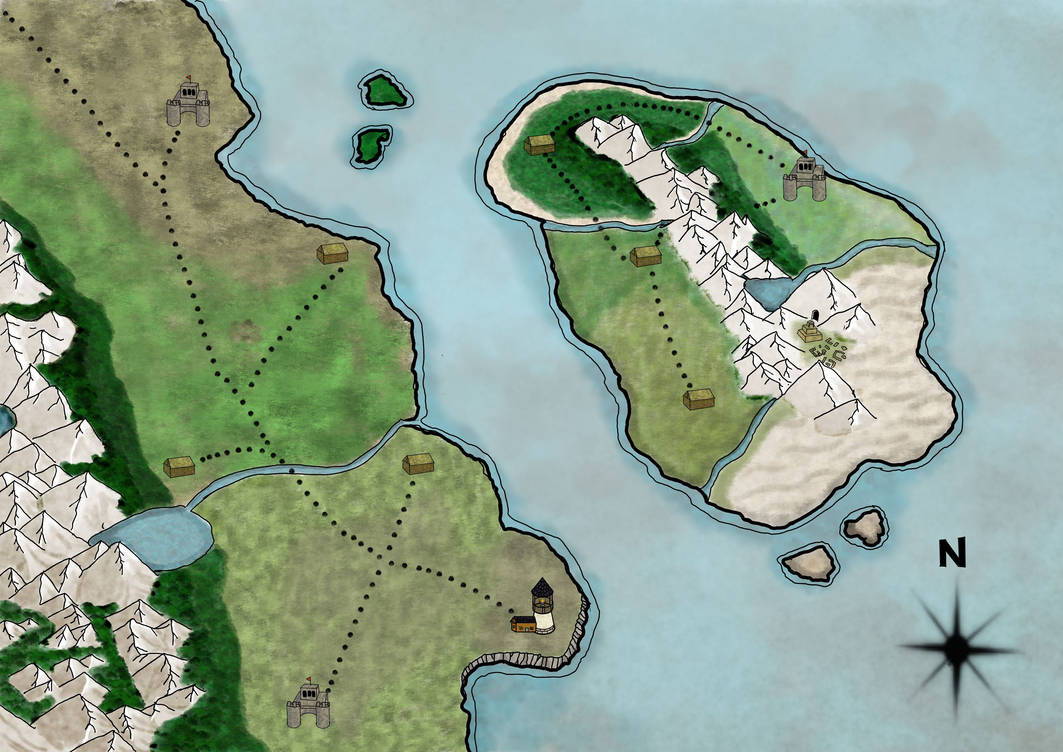 Map by thegreatgutter on DeviantArt