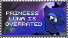 Princess Luna is Overrated [Stamp] by Katsuforov-Chan