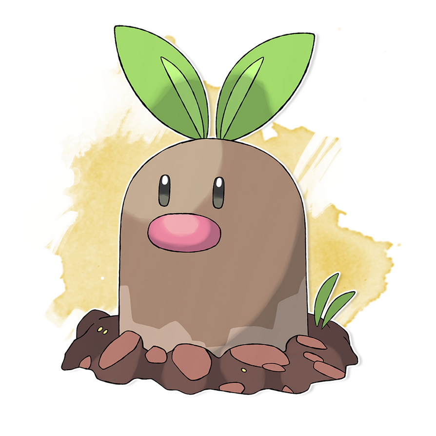 #050 United Diglett by DiegoGuilherme on DeviantArt
