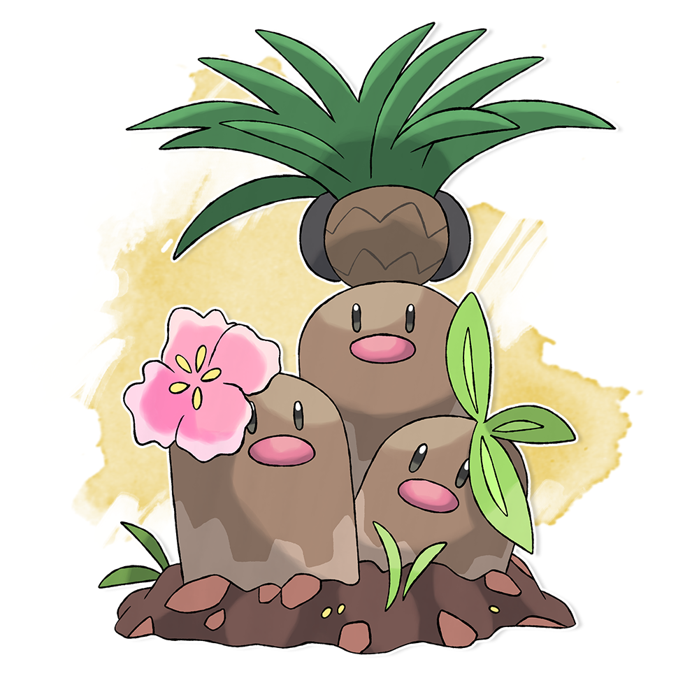 #051 United Dugtrio