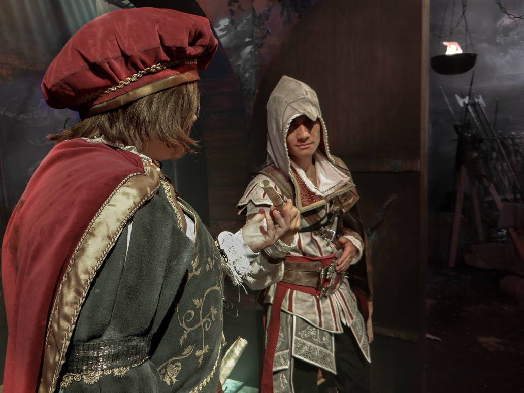 Codex pages for an old friend / AC2 Cosplay by KADArtCosplay on DeviantArt