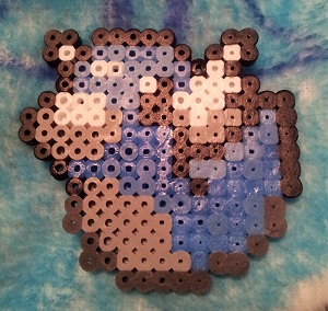 Weird Dratini Perler Beads