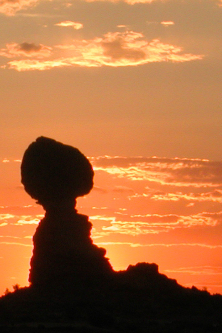 Balanced Rock Sunset