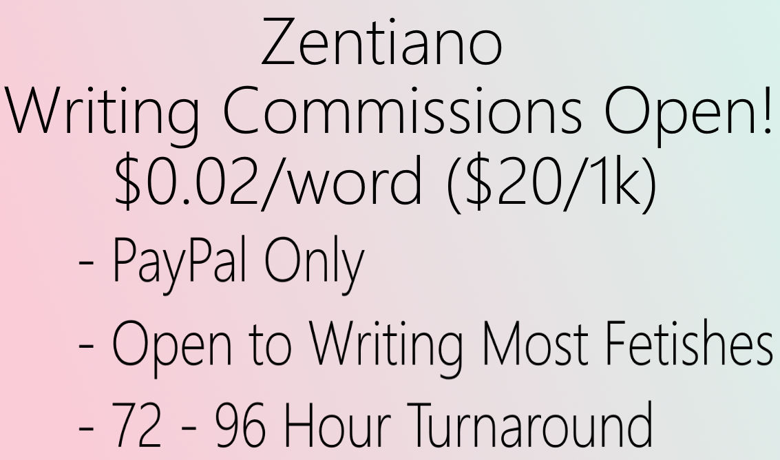 Writing Commissions Open! $0.02 Word ($20/1k) by ReZentiano on DeviantArt