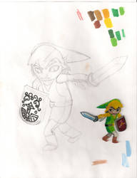 Shrinky Dink Link plus sketch