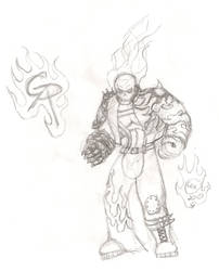 Another Ghost Rider Sketch